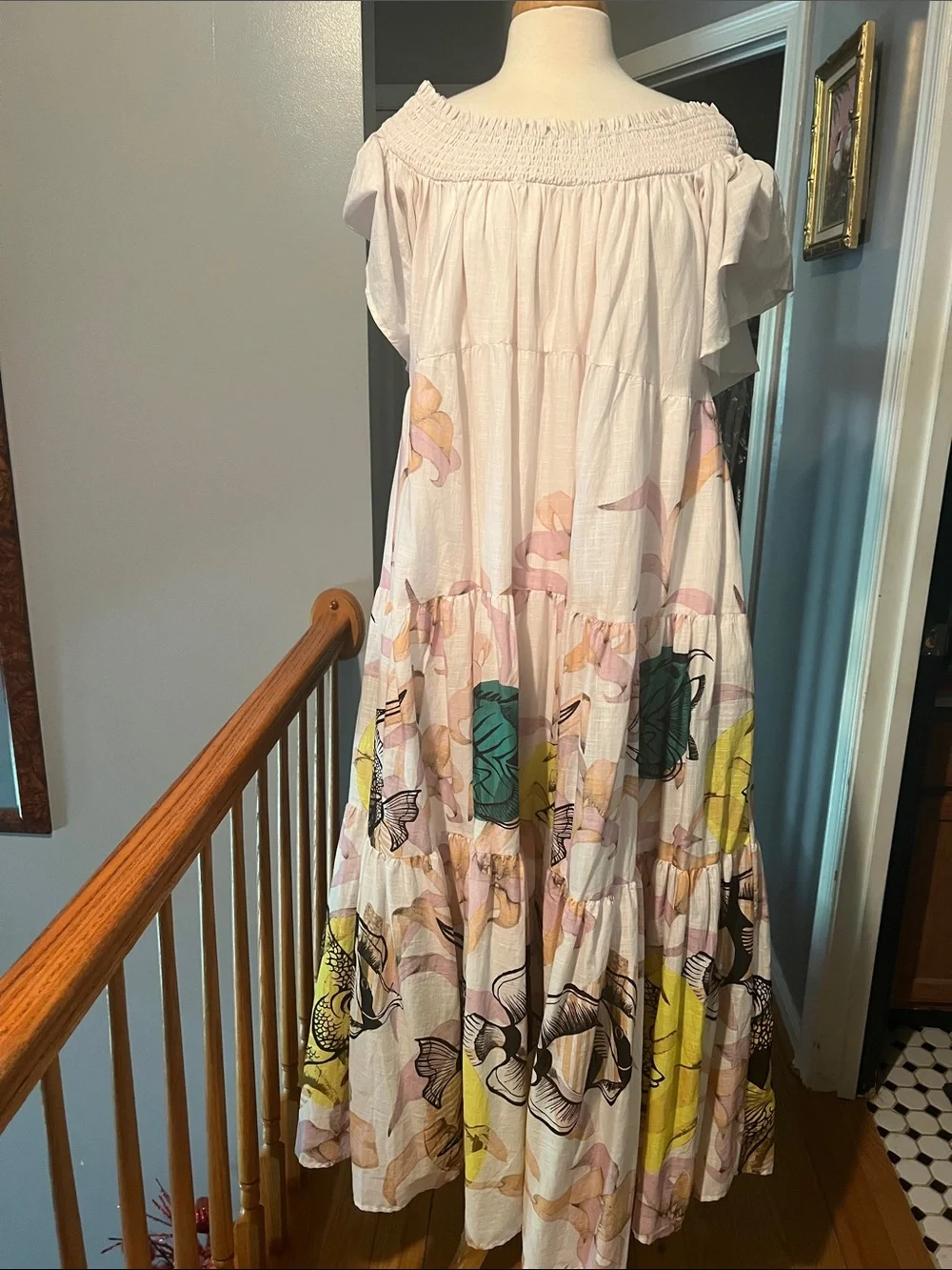 Women’s Anthropology Maeve Tiered Maxi Dress